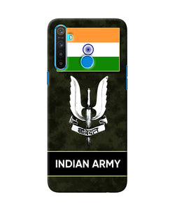 Indian Flag Balidan Logo Realme 5 / 5i / 5s Back Cover