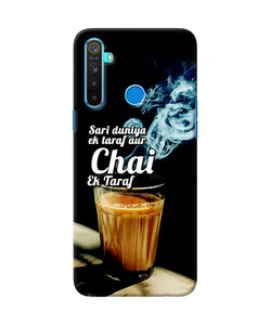 Chai Ek Taraf Quote Realme 5 / 5i / 5s Back Cover