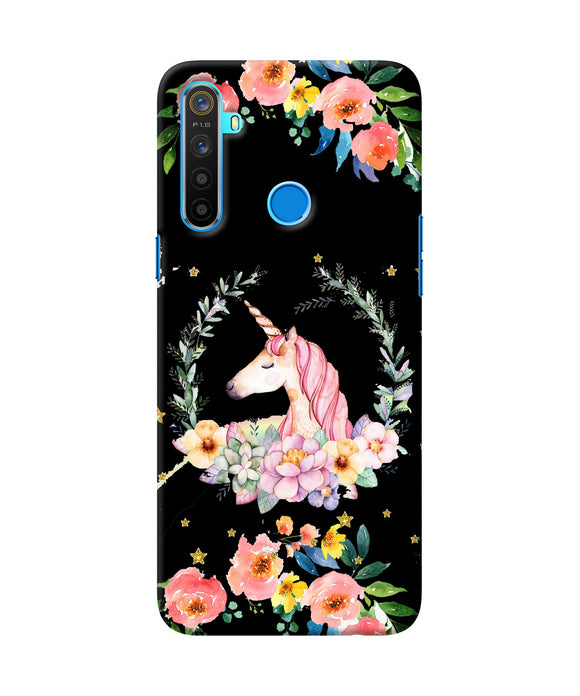 Unicorn Flower Realme 5 / 5i / 5s Back Cover