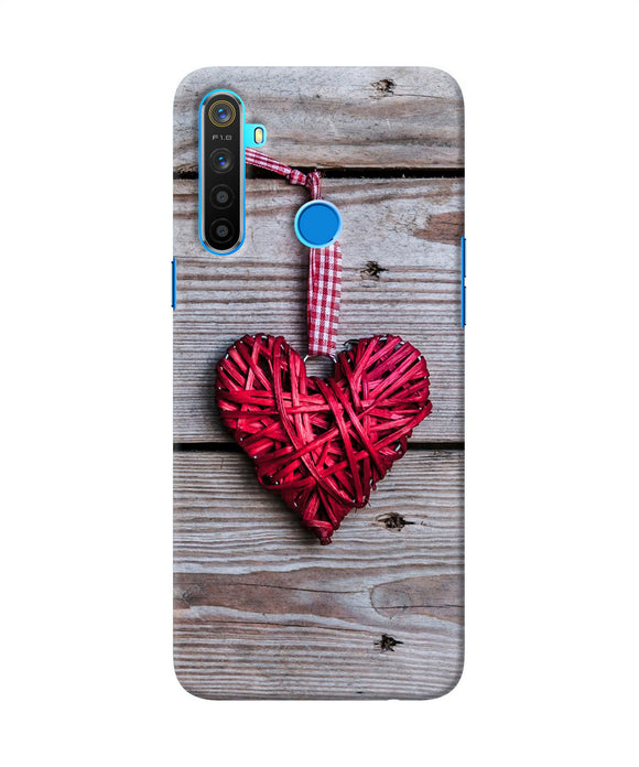 Lace Heart Realme 5 / 5i / 5s Back Cover