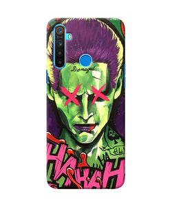 Damaged Joker Anim Realme 5 / 5i / 5s Back Cover