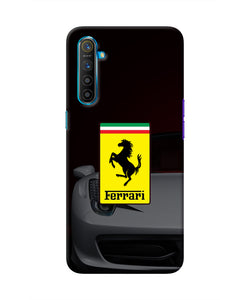 White Ferrari Realme XT/X2 Real 4D Back Cover