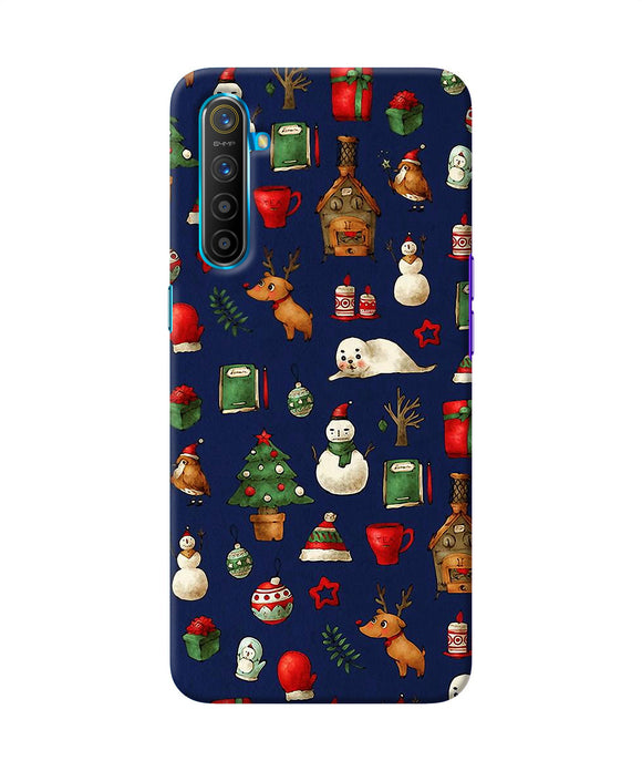 Canvas Christmas Print Realme Xt / X2 Back Cover