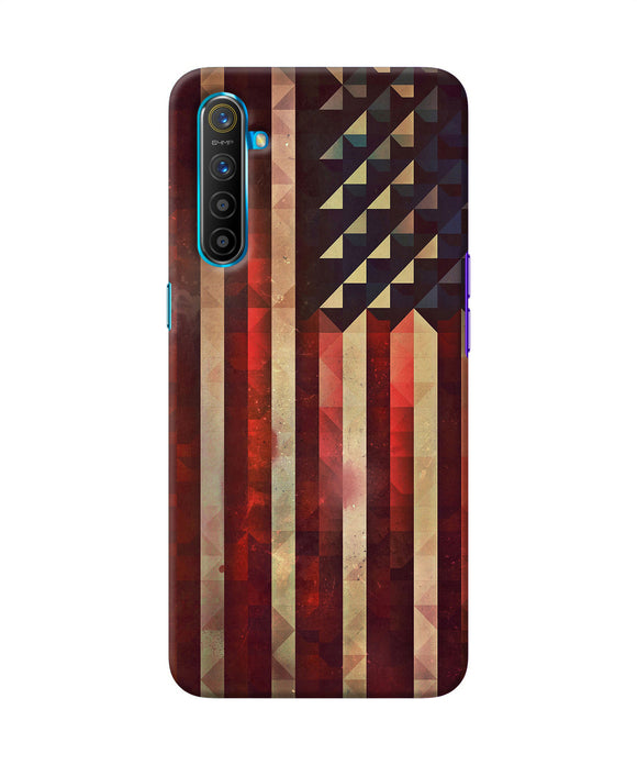 Vintage Us Flag Realme Xt / X2 Back Cover