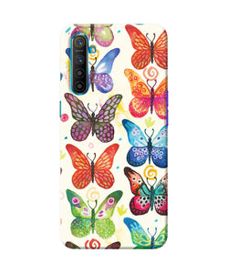 Abstract Butterfly Print Realme Xt / X2 Back Cover