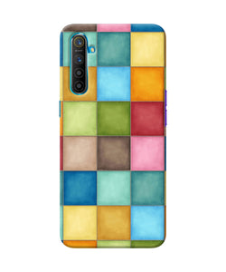 Abstract Colorful Squares Realme Xt / X2 Back Cover