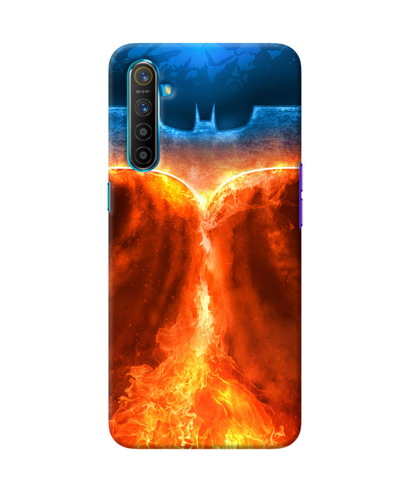 Burning Batman Logo Realme Xt / X2 Back Cover