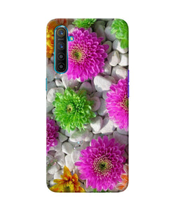 Natural Flower Stones Realme Xt / X2 Back Cover