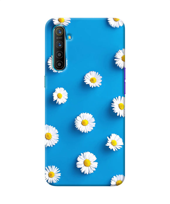 White Flowers Realme Xt / X2 Back Cover