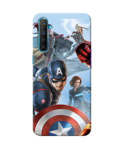 Avengers On The Sky Realme Xt / X2 Back Cover