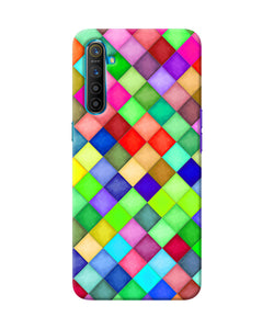 Abstract Colorful Squares Realme Xt / X2 Back Cover