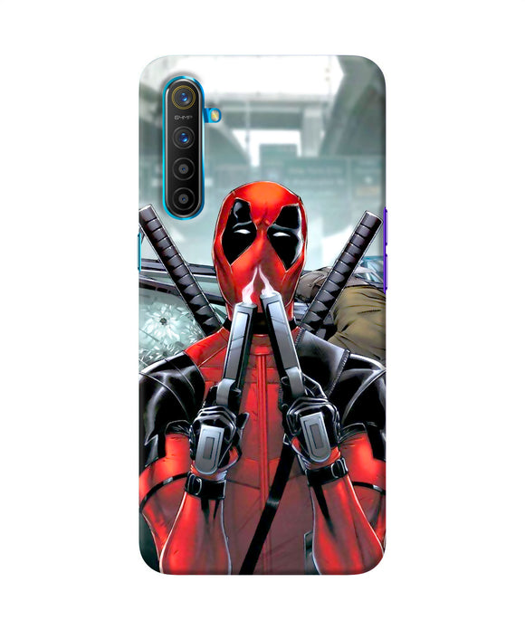 Deadpool With Gun Realme Xt / X2 Back Cover