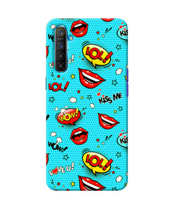 Lol Lips Print Realme Xt / X2 Back Cover