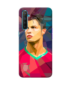 Abstract Ronaldo Realme Xt / X2 Back Cover