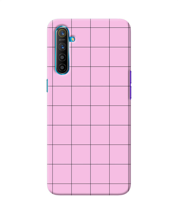 Pink Square Print Realme Xt / X2 Back Cover