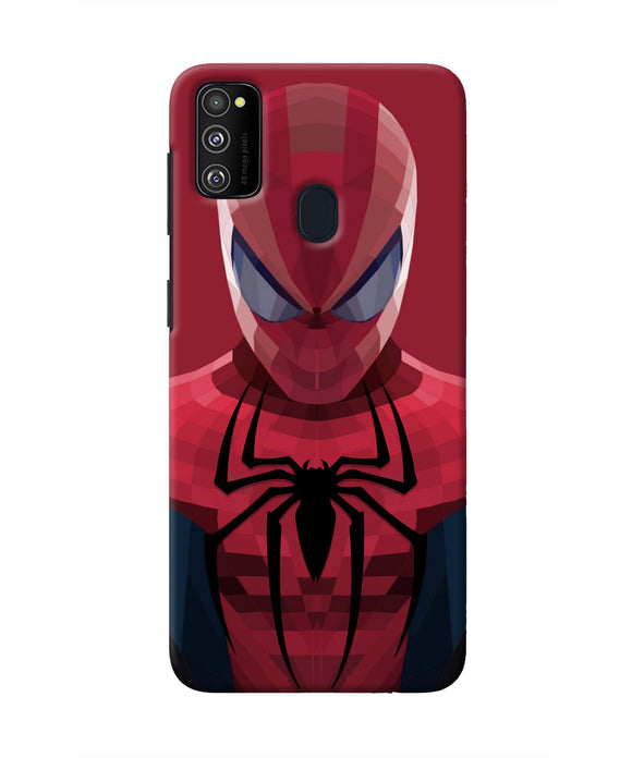 Spiderman Art Samsung M30s Real 4D Back Cover