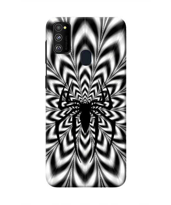 Spiderman Illusion Samsung M30s Real 4D Back Cover