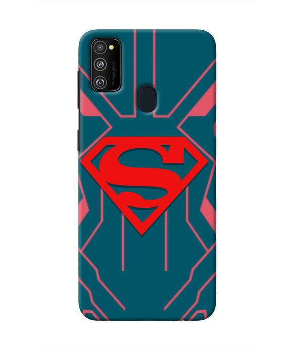 Superman Techno Samsung M30s Real 4D Back Cover