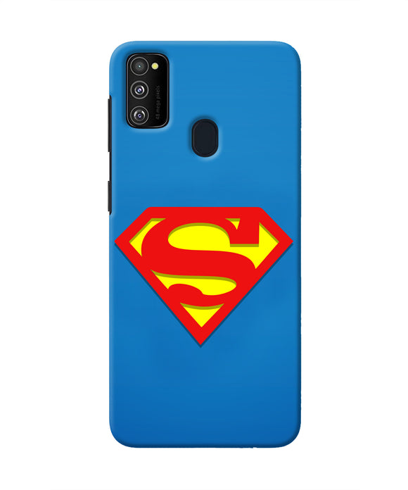 Superman Blue Samsung M30s Real 4D Back Cover
