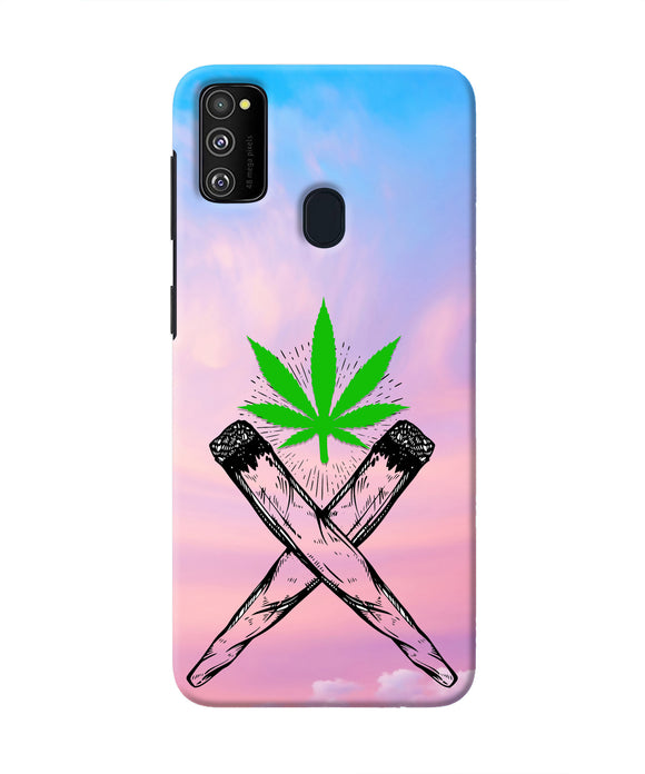 Weed Dreamy Samsung M30s Real 4D Back Cover