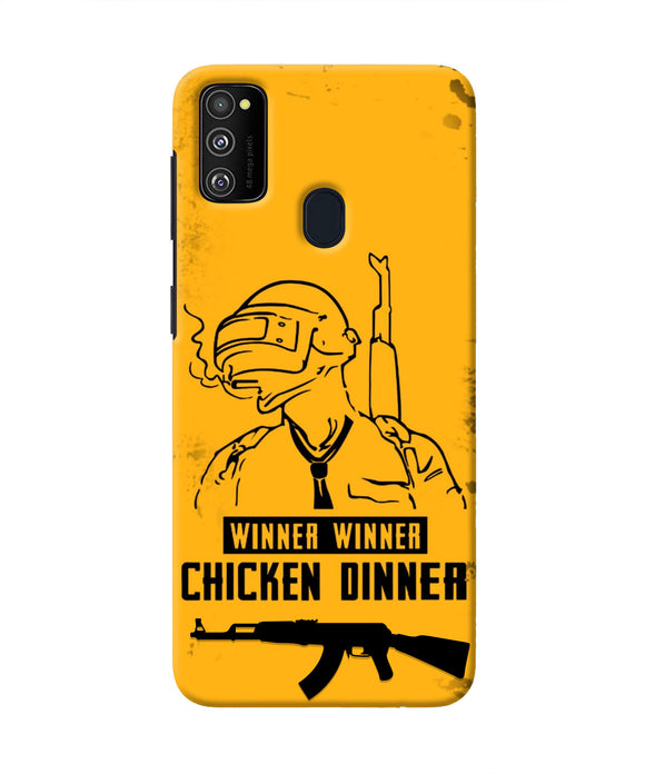 PUBG Chicken Dinner Samsung M30s Real 4D Back Cover