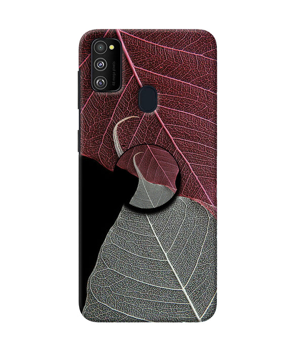 Leaf Pattern Samsung M30s Pop Case