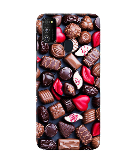 Chocolates Samsung M30s Pop Case