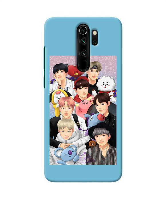 BTS with animals Redmi Note 8 Pro Back Cover