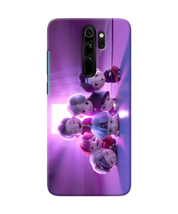 BTS Chibi Redmi Note 8 Pro Back Cover