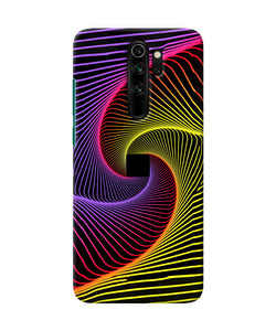 Colorful Strings Redmi Note 8 Pro Back Cover