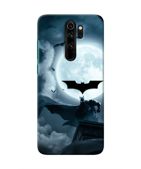Batman Rises Redmi Note 8 Pro Real 4D Back Cover