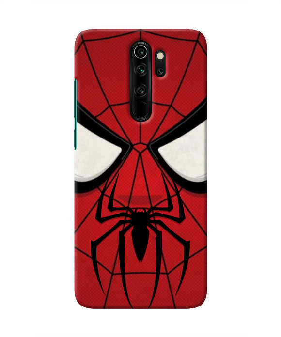 Spiderman Face Redmi Note 8 Pro Real 4D Back Cover