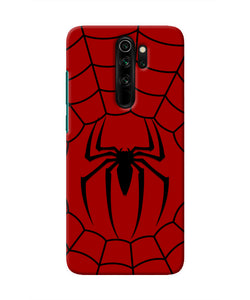 Spiderman Web Redmi Note 8 Pro Real 4D Back Cover