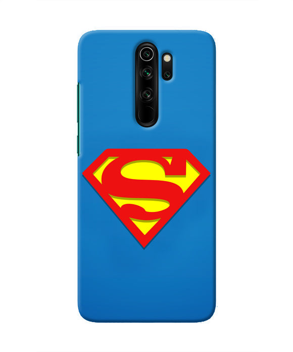 Superman Blue Redmi Note 8 Pro Real 4D Back Cover