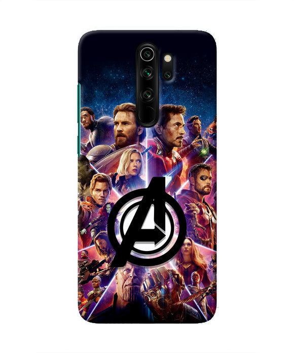 Avengers Superheroes Redmi Note 8 Pro Real 4D Back Cover