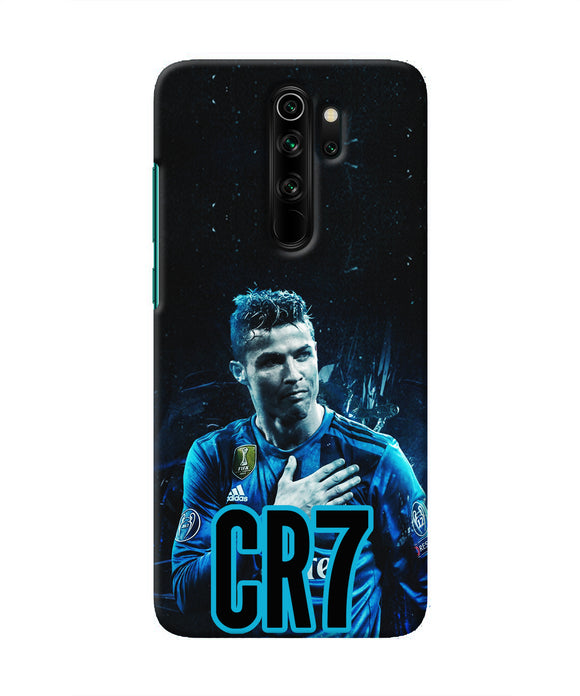 Christiano Ronaldo Blue Redmi Note 8 Pro Real 4D Back Cover