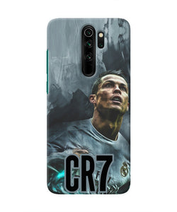 Christiano Ronaldo Grey Redmi Note 8 Pro Real 4D Back Cover