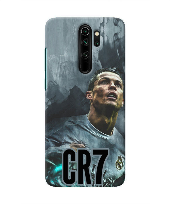 Christiano Ronaldo Grey Redmi Note 8 Pro Real 4D Back Cover