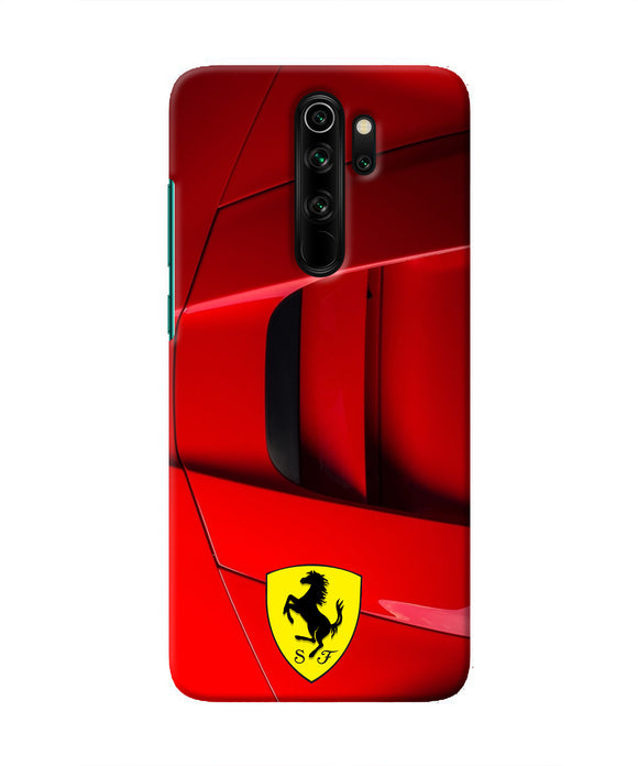 Ferrari Car Redmi Note 8 Pro Real 4D Back Cover