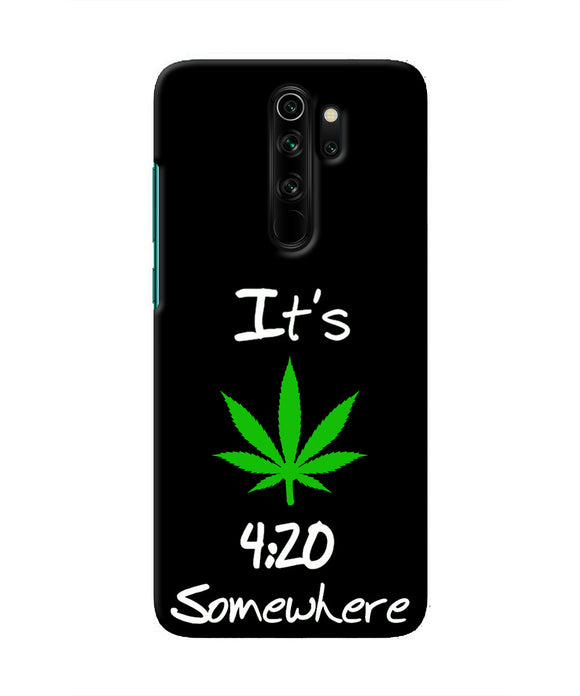 Weed Quote Redmi Note 8 Pro Real 4D Back Cover