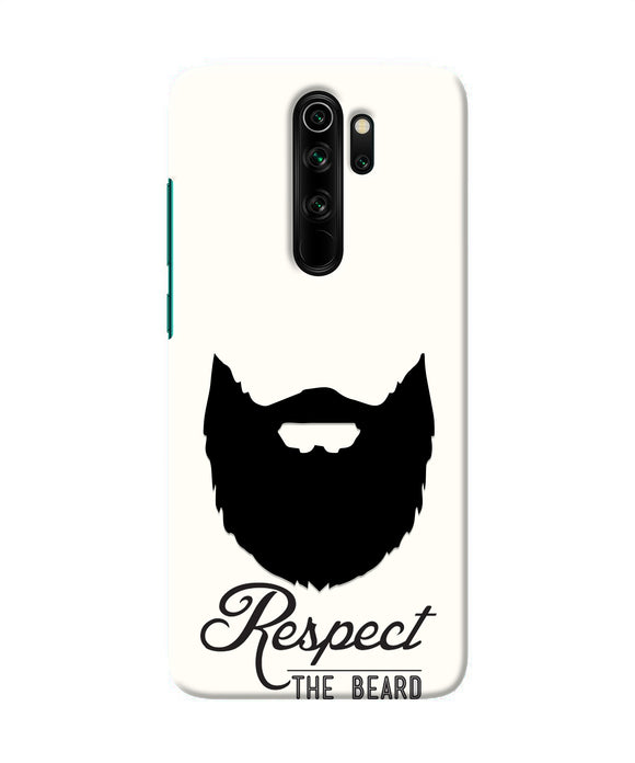 Respect the Beard Redmi Note 8 Pro Real 4D Back Cover