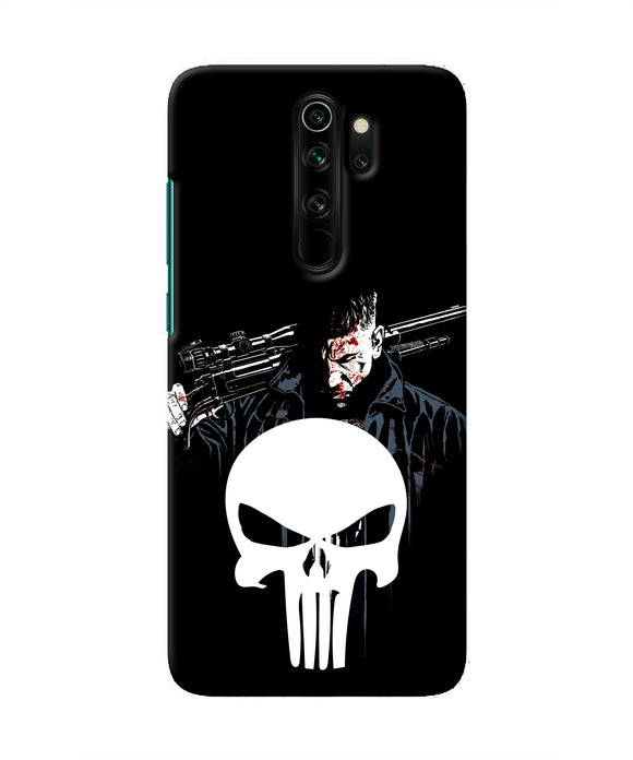 Punisher Character Redmi Note 8 Pro Real 4D Back Cover