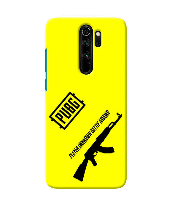 PUBG AKM Gun Redmi Note 8 Pro Real 4D Back Cover