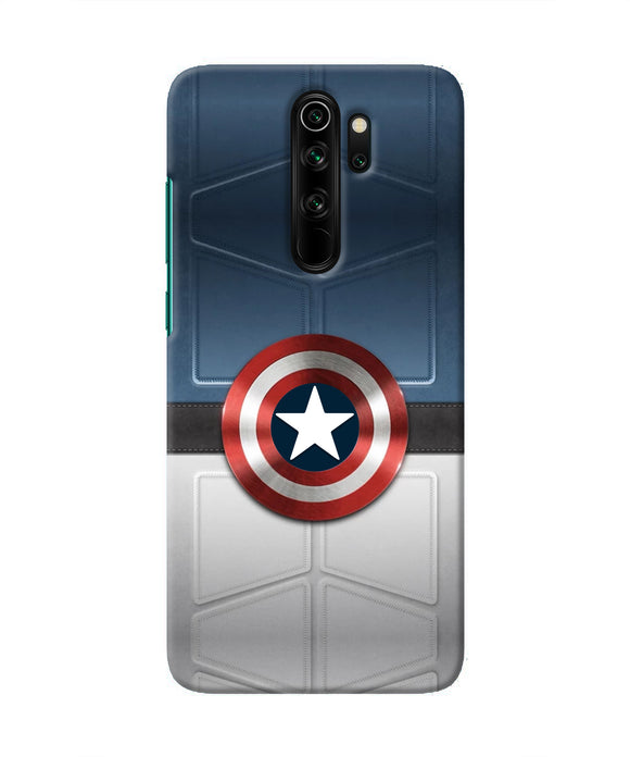 Captain America Suit Redmi Note 8 Pro Real 4D Back Cover