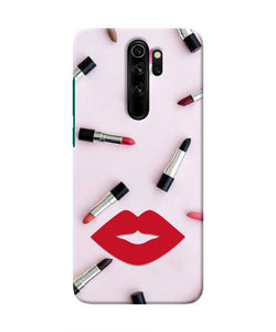 Lips Lipstick Shades Redmi Note 8 Pro Real 4D Back Cover