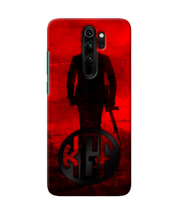 Rocky Bhai K G F Chapter 2 Logo Redmi Note 8 Pro Real 4D Back Cover