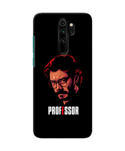 Money Heist Professor Sketch Redmi Note 8 Pro Back Cover