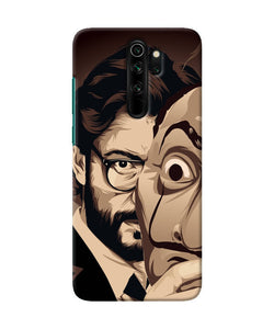 Money Heist Professor Art Redmi Note 8 Pro Back Cover