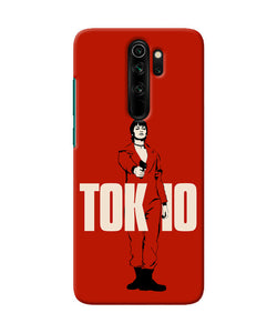 Money Heist Tokyo With Gun Redmi Note 8 Pro Back Cover