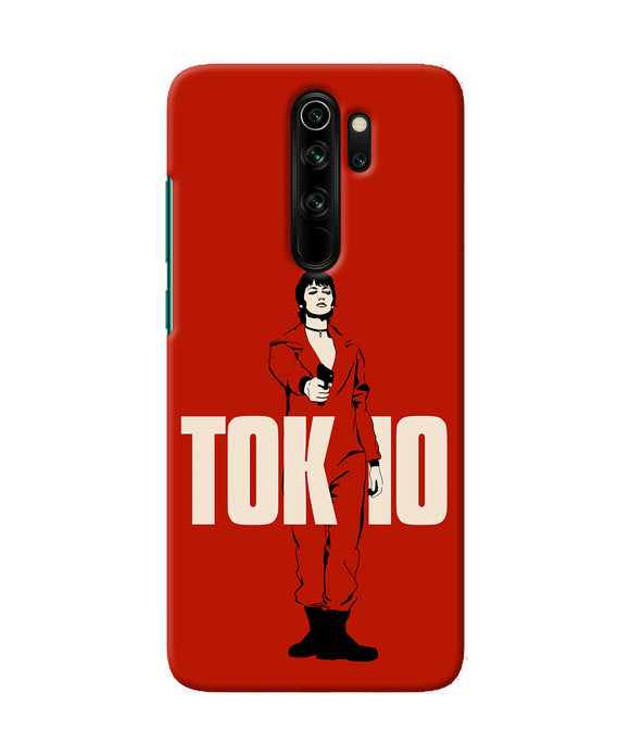 Money Heist Tokyo With Gun Redmi Note 8 Pro Back Cover